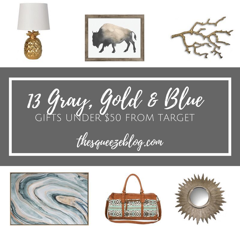 13 Gray, Gold & Blue Gifts Under $50 from Target