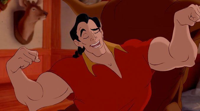 beauty-and-the-beast-gaston-flexing